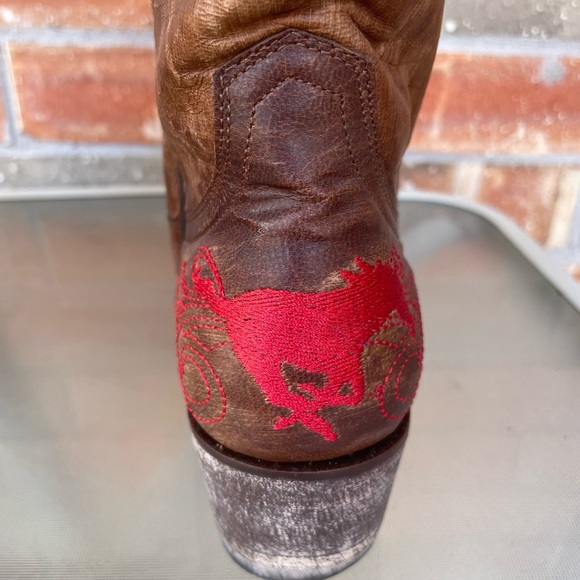 SMU Mustangs Gameday Cowboy Boots - Picture 6 of 9